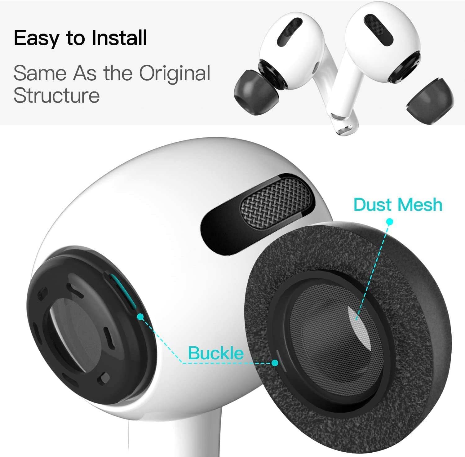 Amazon.co.jp: A-Pcas イヤーピース イヤーチップ AirPods Pro用